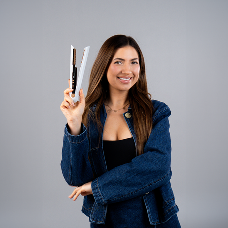 Bezprzewodowa prostownica do włosów SkinVibe Luna MiniWireless