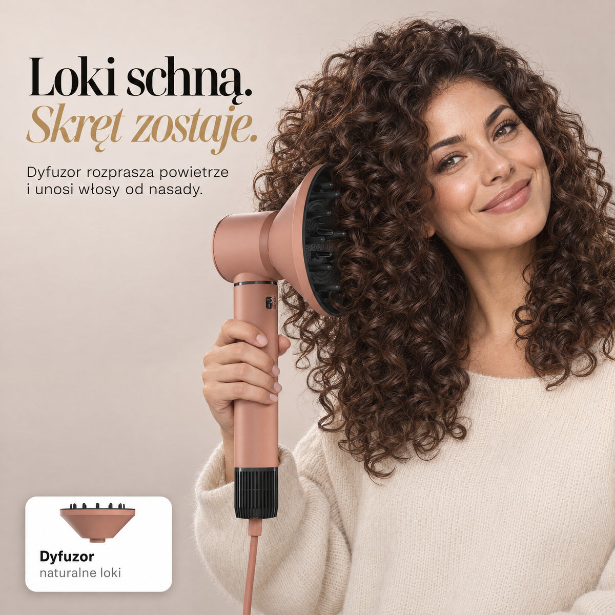 Dyfuzor SkinVibe Nuvia AirPlasma - naturalne loki
